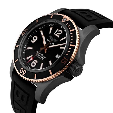 breitling superocean black|breitling superocean 46 blacksteel.